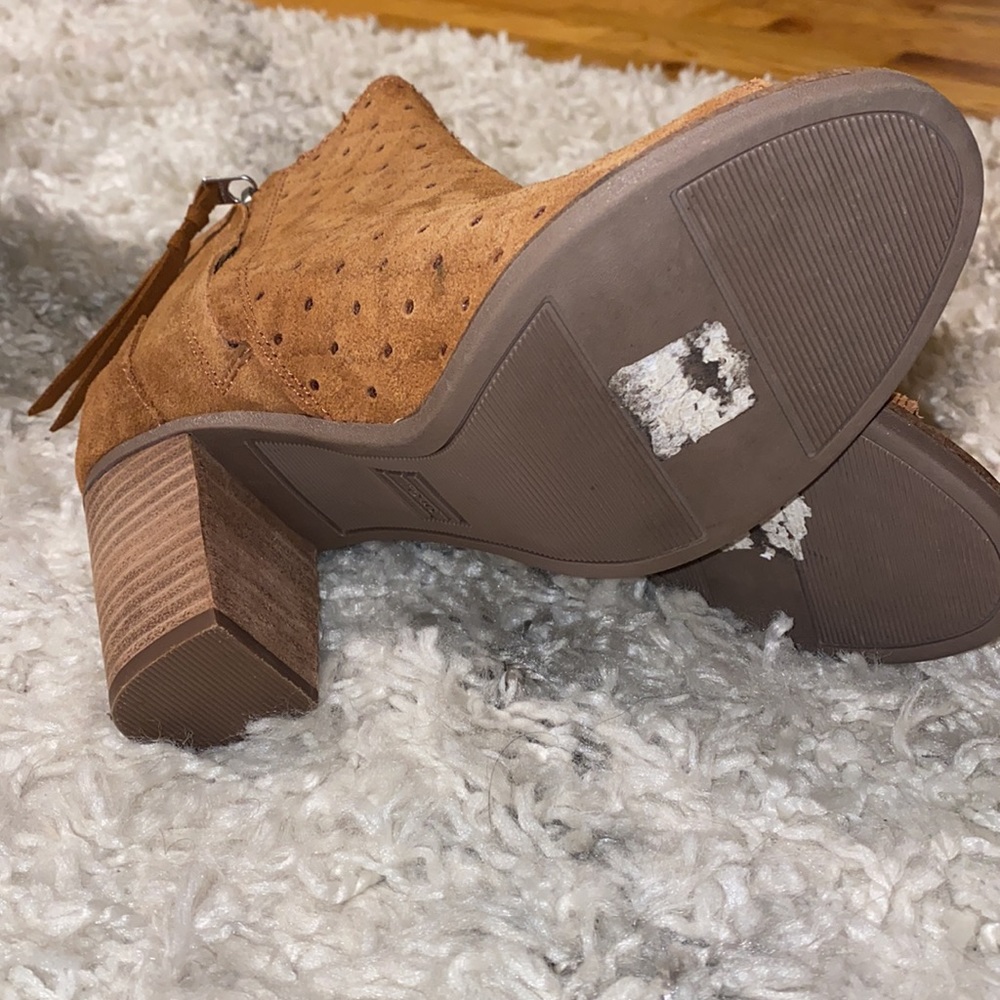 🍁HP🍁Toms Open Toe Bootie Never Been Worn - Picture 5 of 8